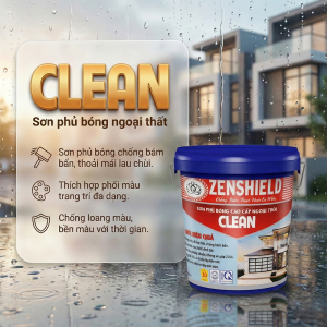 Alternative view of CLEAN - Sơn phủ bóng ngoại thất