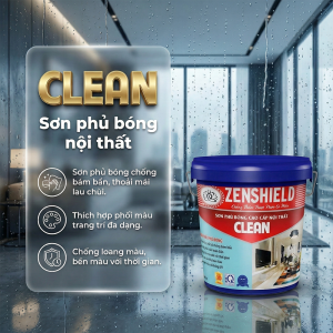 Alternative view of CLEAN - Sơn phủ bóng nội thất