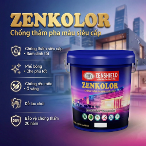 Alternative view of ZENKOLOR - Chống thấm pha màu siêu cấp