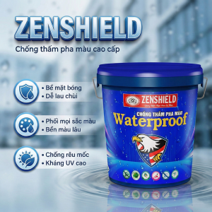Alternative view of ZENSHIELD - Chống thấm pha màu cao cấp