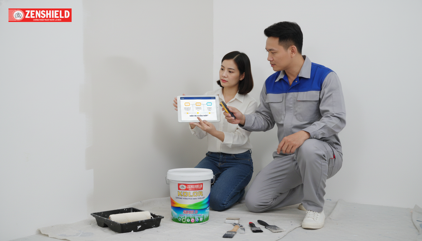 Bao lâu nên bảo trì lớp chống thấm?