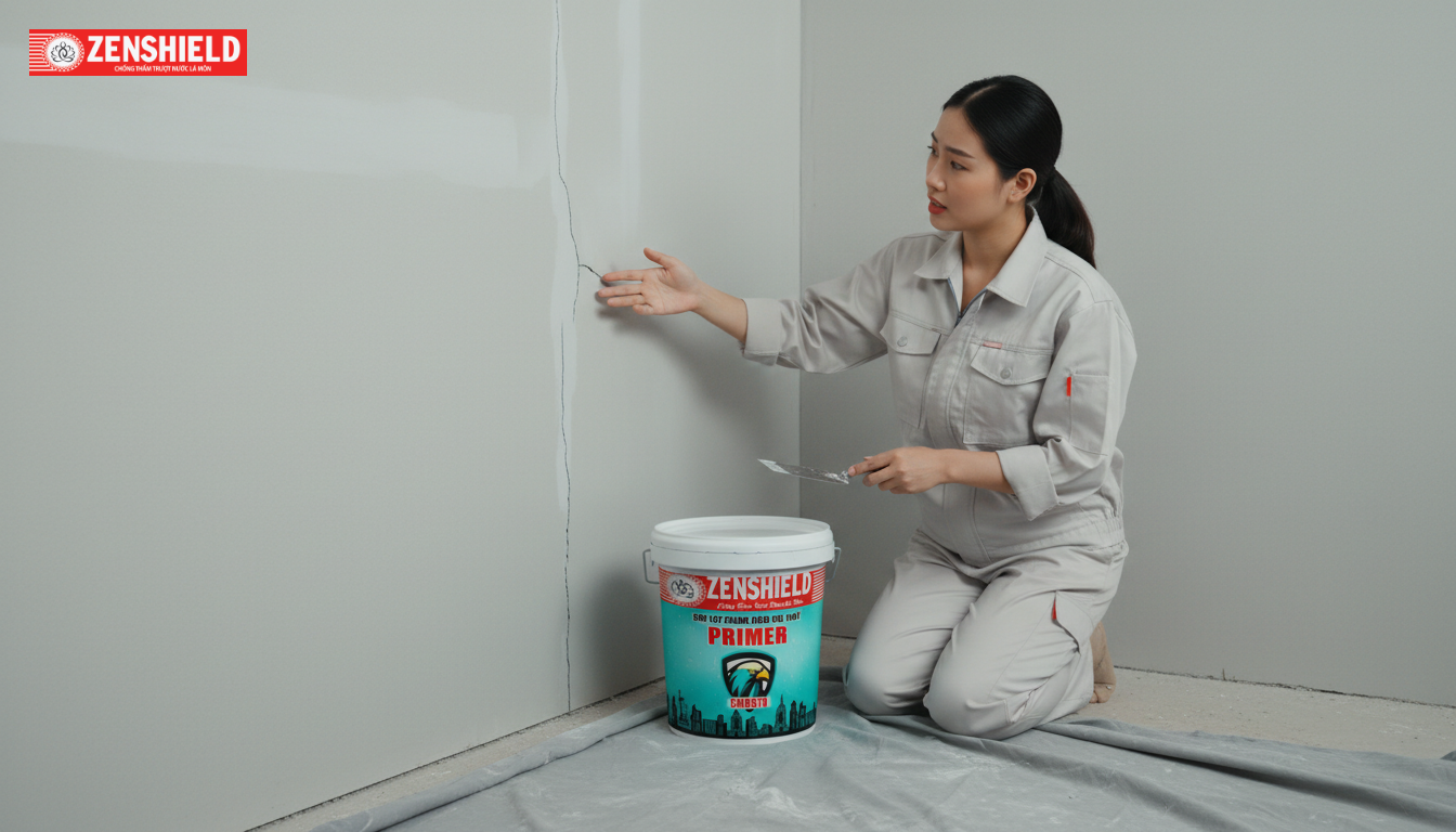 Vì sao nhà mới xây vẫn xuất hiện vết nứt?