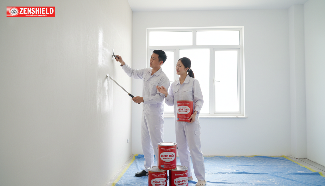 Tường bị phồng rộp xử lý thế nào