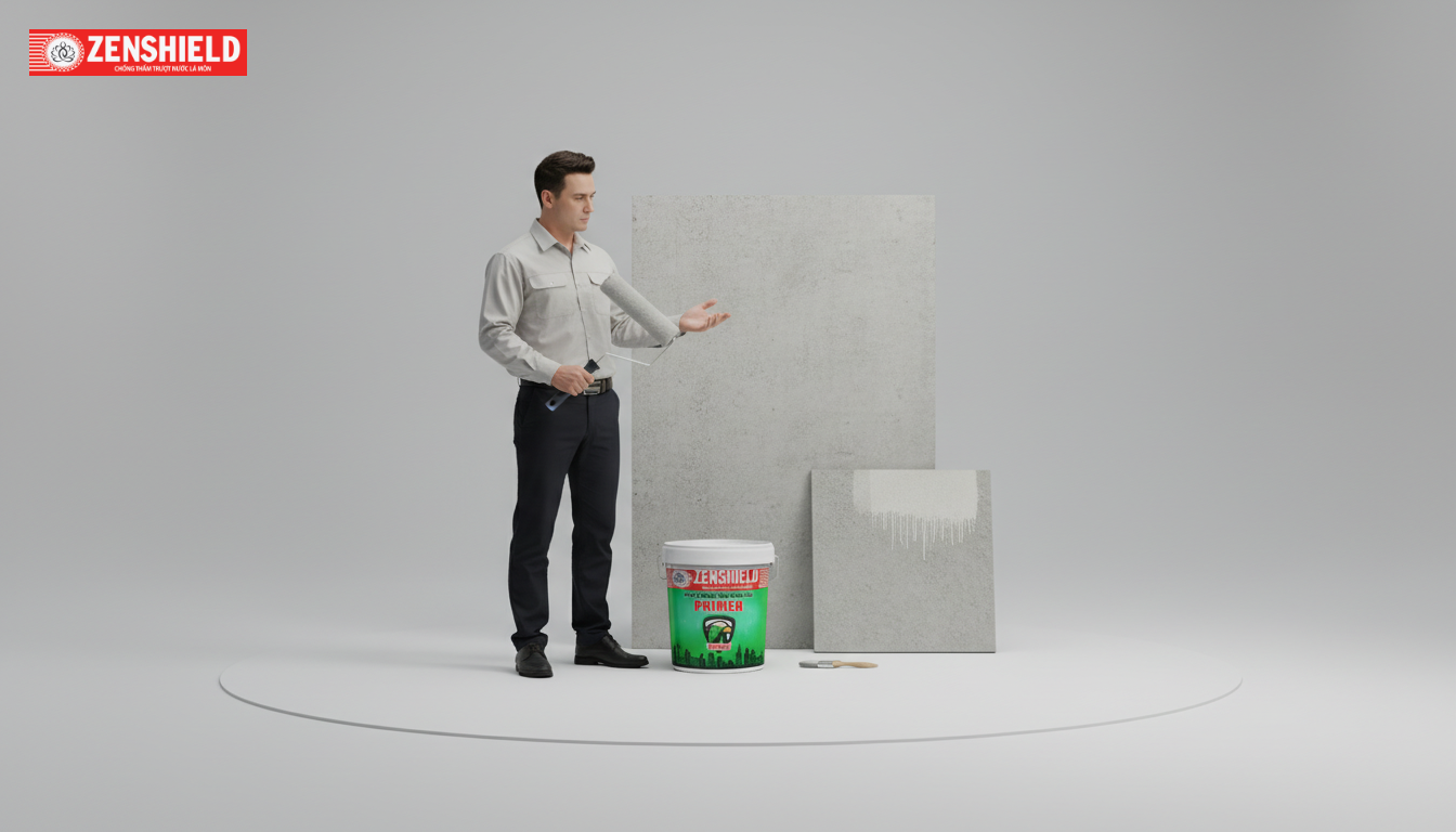 Sơn chống thấm có cần sơn lót không?