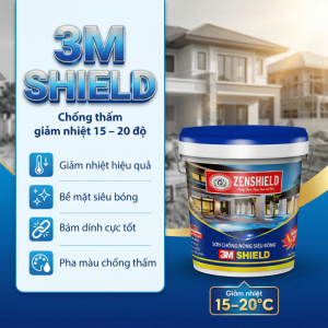 Alternative view of 3M SHIELD - Chống thấm giảm nhiệt 15 – 20 độ